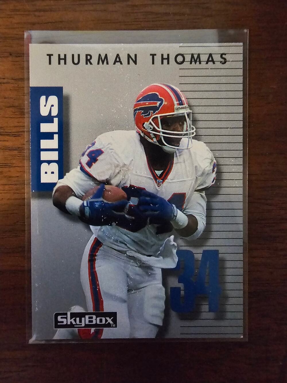 Thurman Thomas 1992 Skybox Primetime #34 - Buffalo Bills - NFL - Fresh Pull